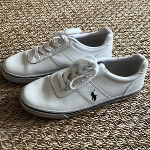 Polo by Ralph Lauren White Leather Sneakers